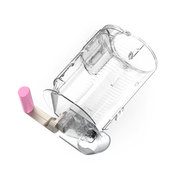 ​Ninja SLUSHi™ DUO Left 72oz Clear Vessel with Pour Spout in Pink