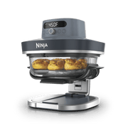 Ninja Crispi® Pro 6-in-1 Glass Air Fryer in Stone and Gold