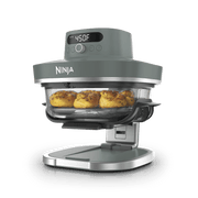 Ninja Crispi® Pro 6-in-1 Glass Air Fryer in Stone and Gold