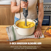 Ninja Power Immersion Blender with Whisk in Deep Navy
