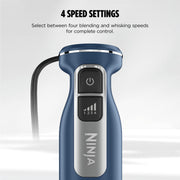 Ninja Power Immersion Blender with Whisk in Deep Navy
