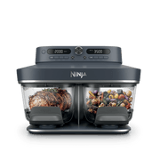 Ninja Crispi® DualZone™ Dual Basket Glass Air Fryer in Rose Quartz