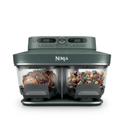 Ninja Crispi® DualZone™ Dual Basket Glass Air Fryer in Vista Green
