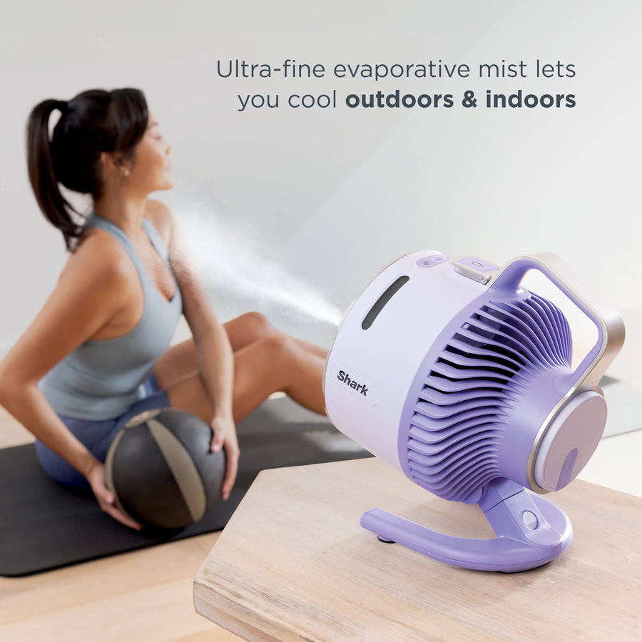 Shark® FlexBreeze® HydroGo™ Portable Misting Fan