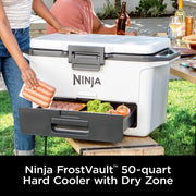 Ninja FrostVault 50qt Hard Cooler & 24-Can Backpack Cooler Bundle