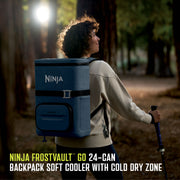 Ninja FrostVault 50qt Hard Cooler & 24-Can Backpack Cooler Bundle