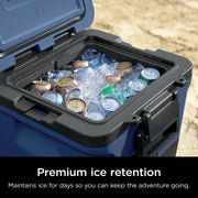 Ninja FrostVault™ 30qt Wheeled Cooler with Cold Dry Zone in Plum