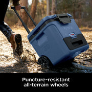 Ninja FrostVault™ 30qt Wheeled Cooler with Cold Dry Zone in Plum