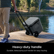 Ninja FrostVault™ 30qt Wheeled Cooler with Cold Dry Zone in Plum