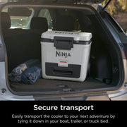 Ninja FrostVault™ 30qt Wheeled Cooler with Cold Dry Zone in Plum