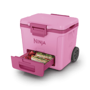 Ninja FrostVault™ 42qt Wheeled Cooler with Dry Zone in Pink