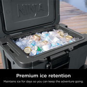 Ninja FrostVault™ 45qt Wheeled Cooler with Dry Zone in Pink