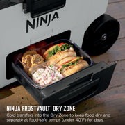 Ninja FrostVault™ 45qt Cooler with Wheels & Accessories in Charcoal Gray