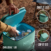 Ninja FrostVault™ 36 Can Backpack Cooler in Green