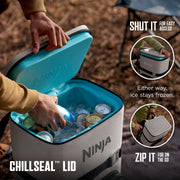 Ninja FrostVault™ 36 Can Backpack Cooler in Green