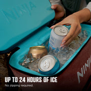 Ninja FrostVault™ 36 Can Backpack Cooler in Green