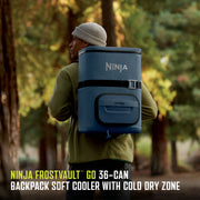 Ninja FrostVault™ 36 Can Backpack Cooler in Green