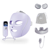 Shark CryoGlow™ LED Face Mask & Charging Stand in Starlight Dream