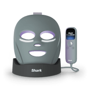 Shark CryoGlow™ LED Face Mask & Charging Stand in Frosted Green