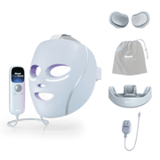 Shark CryoGlow™ LED Face Mask & Charging Stand in Starlight Dream