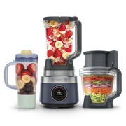 Ninja CrushBOSS™ 3-in-1 Blender, Tumbler & Food Processor in Midnight Blue