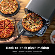 Ninja Artisan™ 5-in-1 Portable Pizza Oven in Blue and Gold