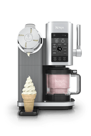 Ninja CREAMi® Scoop & Swirl™ Soft Serve Ice Cream Machine in Navy