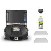 Shark PowerDetect™ 2-in-1 Robot Vacuum and Mop with NeverTouch™ Pro Base (White)