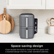Ninja DoubleStack™ 10-QT Double Air Fryer in Stone Gold