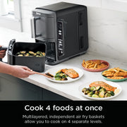 Ninja DoubleStack™ Double Basket Air Fryer and Thermometer